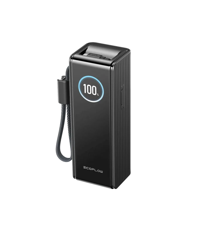 EcoFlow RAPID Power Bank (25,000mAh, 170W, 100W Built-In and Retractable Cables)