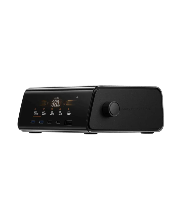 Carregador EcoFlow Rapid Pro 5 Portas 320W GaN